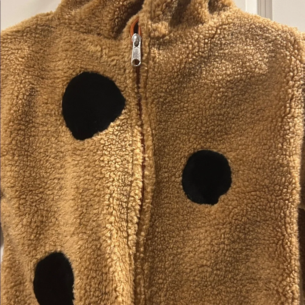 Warner Bros. Studio Scooby Doo Sherpa Puppy Dog zipUp Halloween Costume kids S
